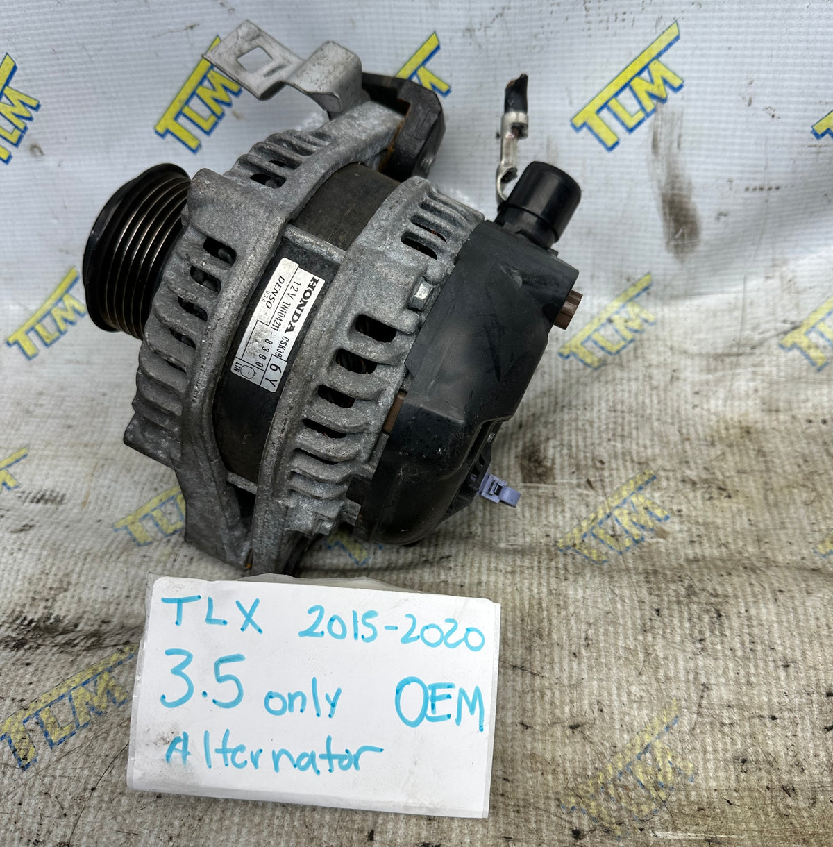 15-20 Acura TLX Alternator 3.5 engine 2015 2016 2017 2018 2019 2020 OEM