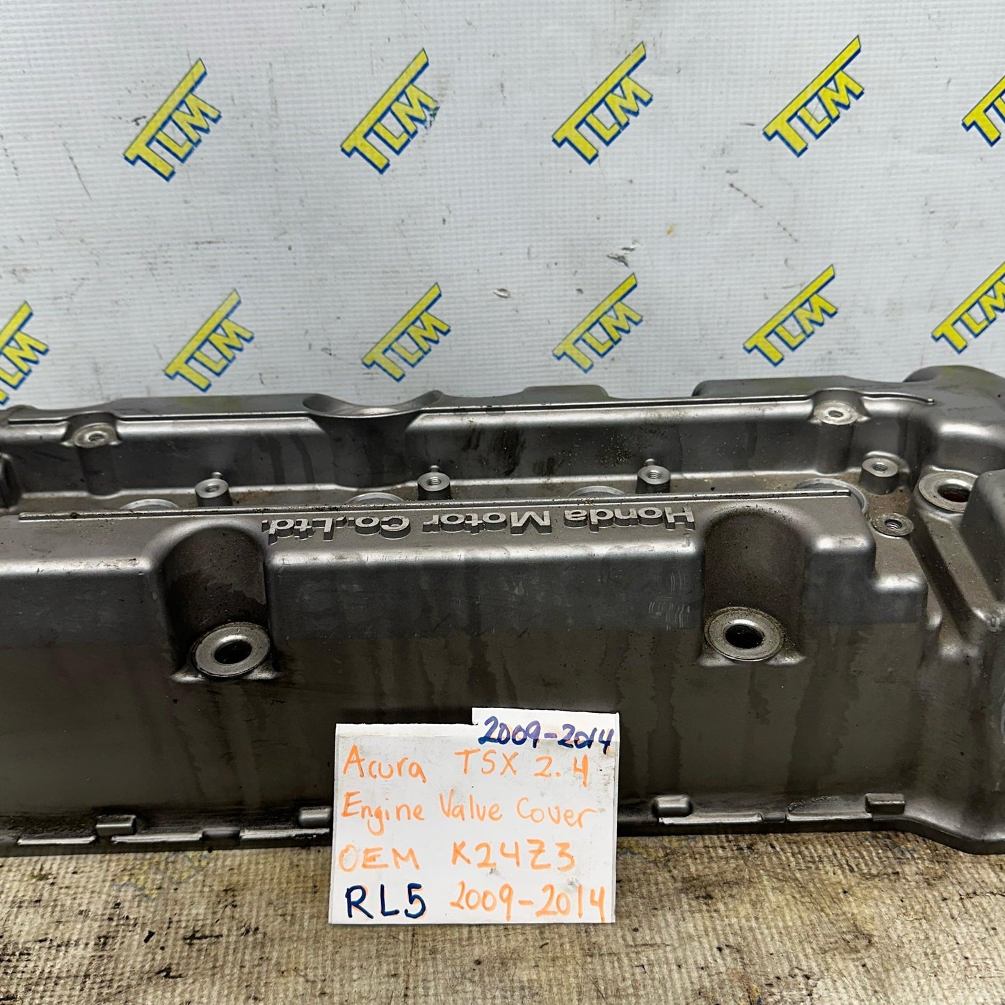 09-14 Acura TSX 2.4 Engine Valve Cover K24Z3 RL5 2010 2011 2012 2013 OEM