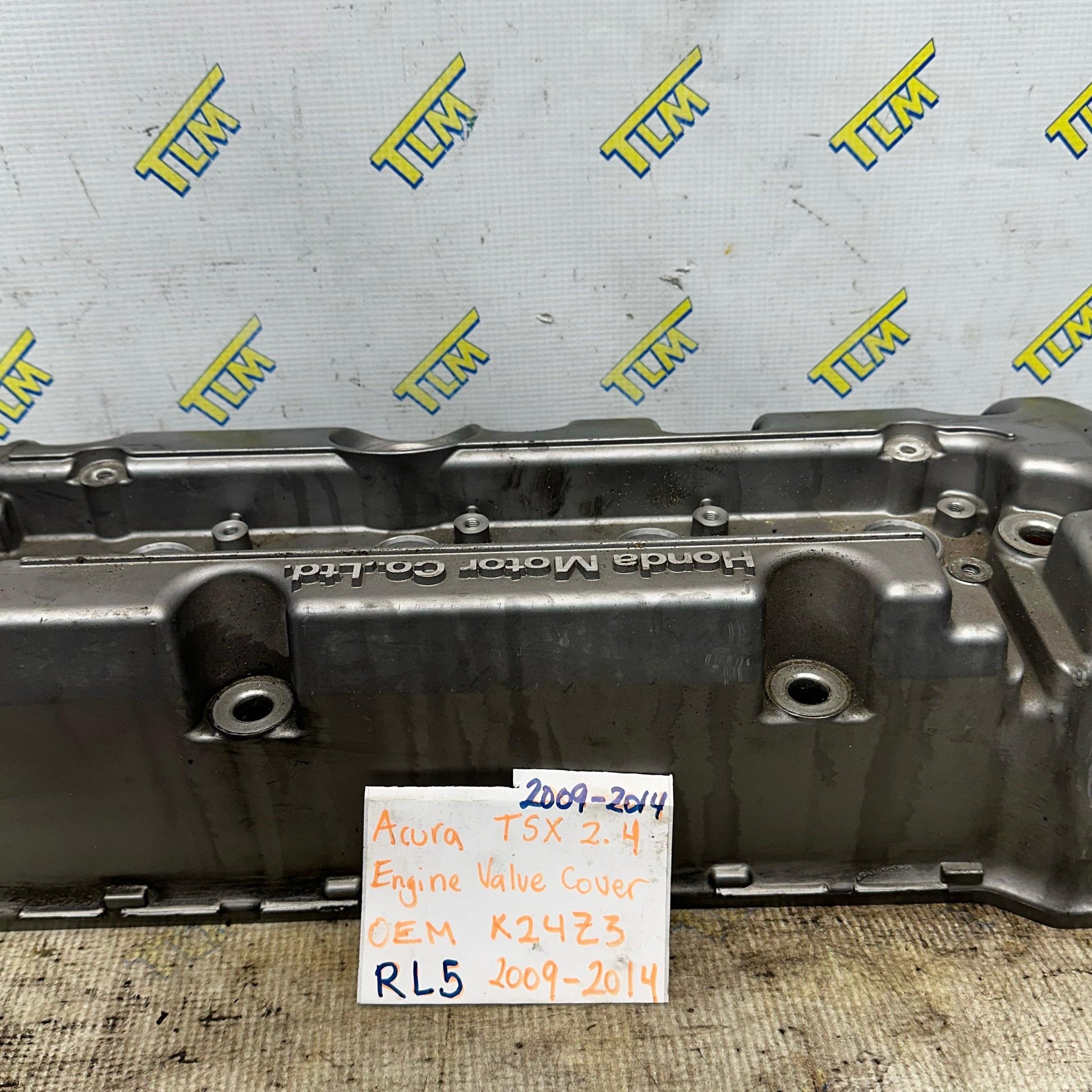 09-14 Acura TSX 2.4 Engine Valve Cover K24Z3 RL5 2010 2011 2012 2013 OEM