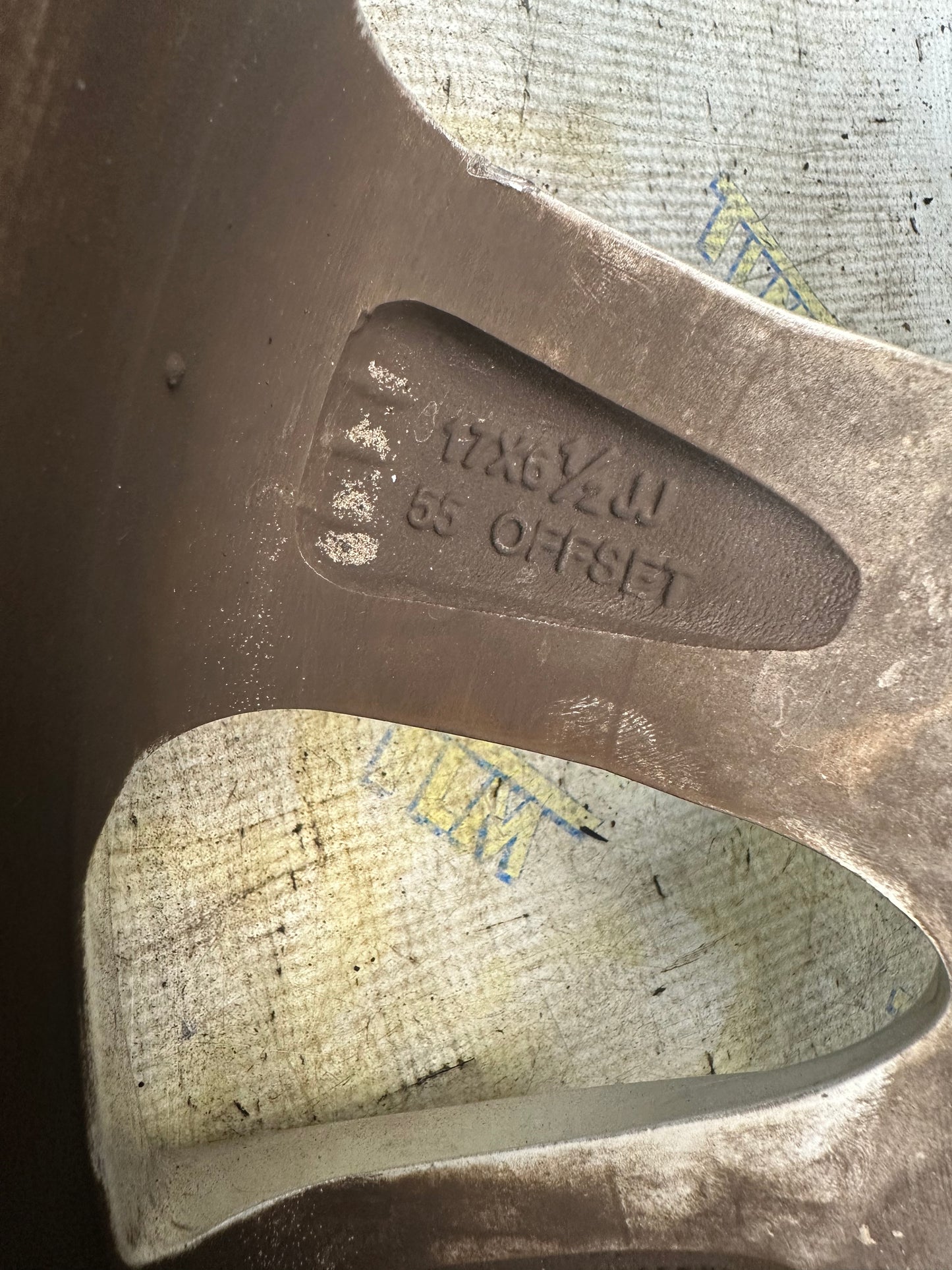 06-08 Honda Accord Rim Wheel 17” 2006 2007 2008 Factory 9 Spoke OEM