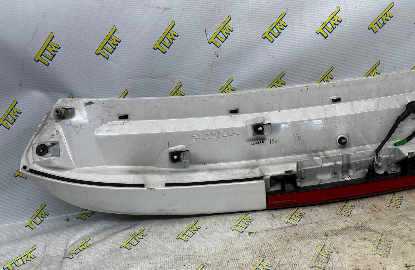 2011-2014 Acura TSX Rear Wing Trunk Spoiler Lip *WAGON* white 2012 2013 OEM