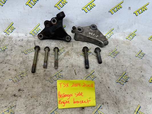 04-08 Acura TSX Engine Bracket Passenger Right Motor Mount with Bolts * 2.4 engine * 05 06 07 OEM