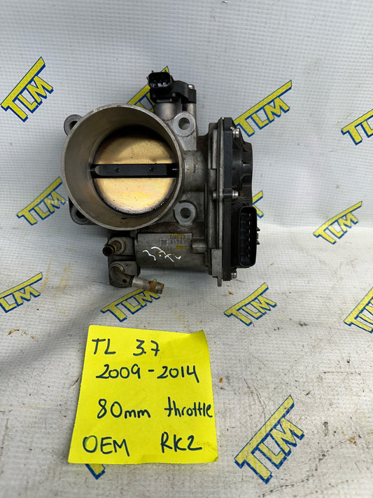 09-14 Acura TL Throttle Body 2009 2010 2011 2012 2013 2014 *3.7 ONLY* OEM