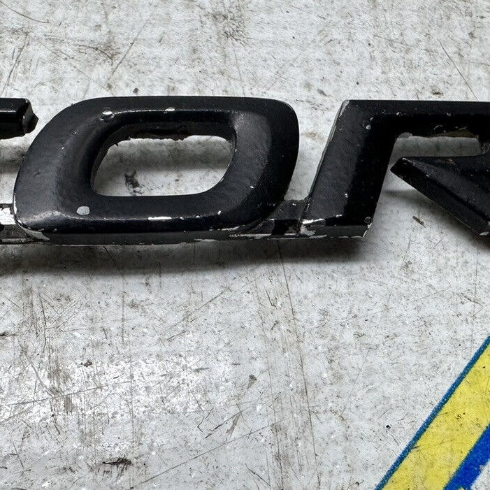 03-07 Honda Accord V6 Trunk Logo Badge Chrome Emblem 04 05 06 2007 sedan OEM