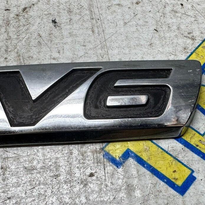 03-07 Honda Accord V6 Trunk Logo Badge Chrome Emblem 04 05 06 2007 sedan OEM