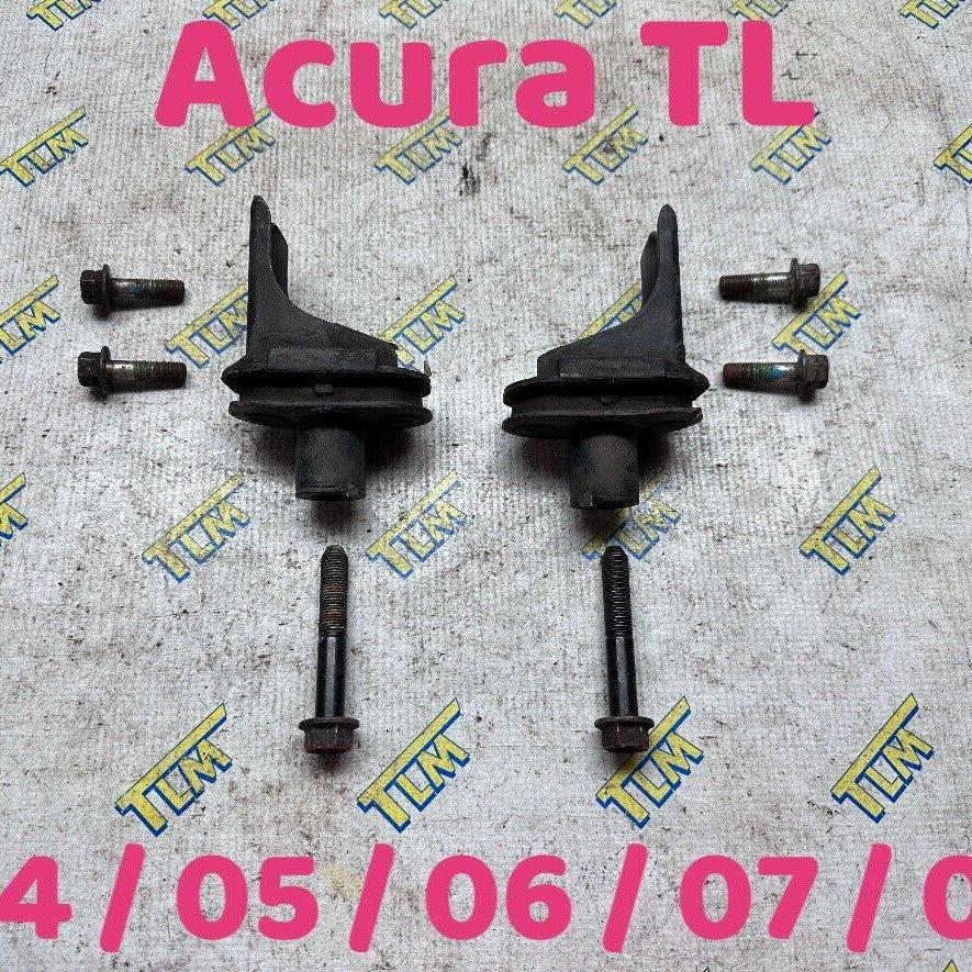 04-08 Acura TL FRONT Subframe Motor Mounts Middle w bolts 2004 05 06 07 2008 OEM
