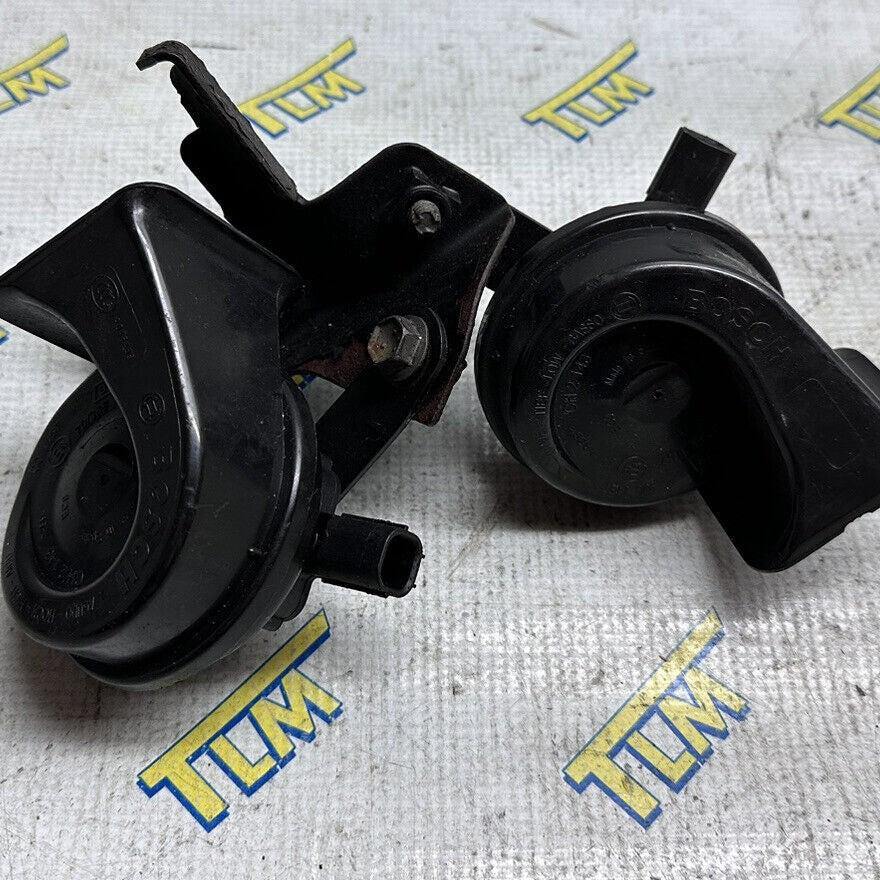 04-08 Acura TL Horn Honk High & Low Sound Pair Set 2004 2005 2006 2007 2008 OEM