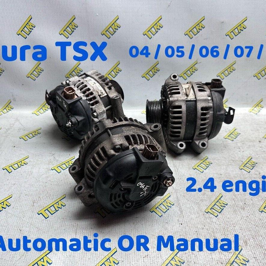 04-08 Acura TSX Alternator 2004 2005 2006 2007 2008 05 06 07