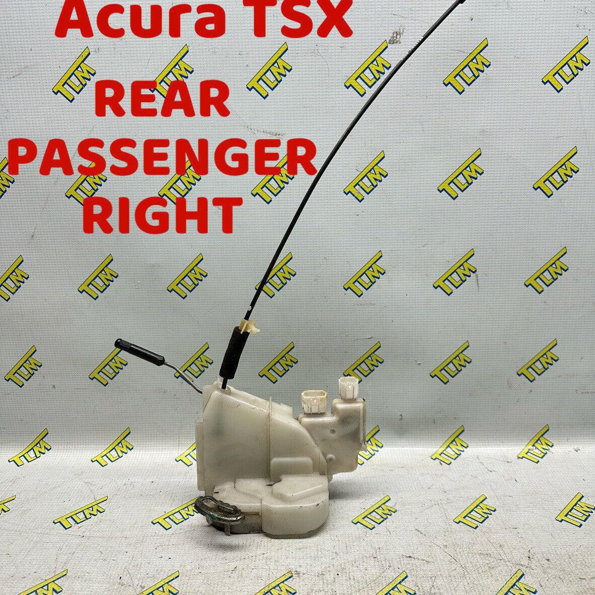 04-08 Acura TSX Door Lock Latch Actuator REAR PASSENGER RIGHT 04 05 06 07 08 OEM