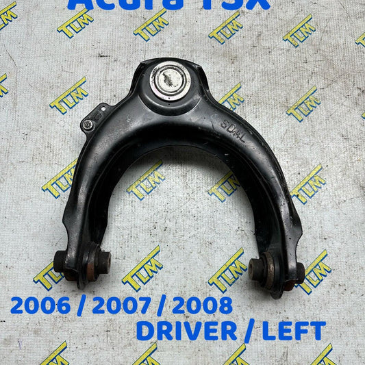 06 07 08 Acura TSX Front Upper Control Arm DRIVER left 2006 2007 2008 OEM