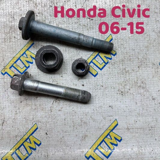 06- 15 Honda Civic Rear Alignment Toe Adjuster and lower Bolt 08 10 2014 OEM
