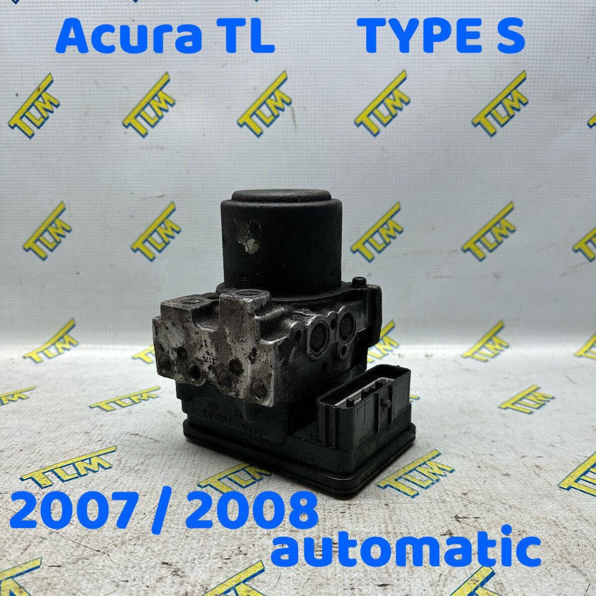 07-08 Acura TL TYPE S ABS Pump Module Assembly Brake Automatic A/T 2007 2008 OEM