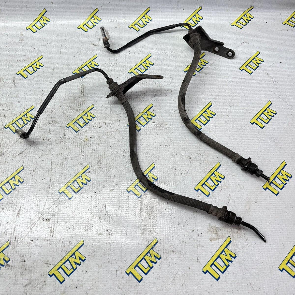 07 08 Acura TL TYPE S Brembo Caliper Brake Lines LEFT RIGHT 2007 2008 Manual OEM