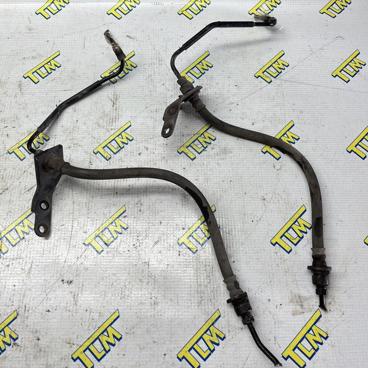 07 08 Acura TL TYPE S Brembo Caliper Brake Lines LEFT RIGHT 2007 2008 Manual OEM