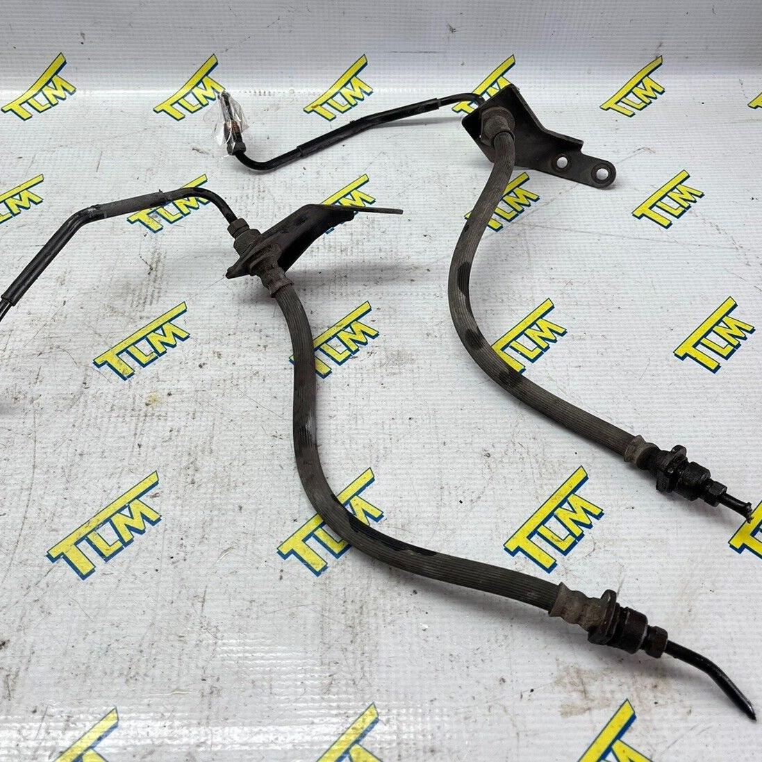 07 08 Acura TL TYPE S Brembo Caliper Brake Lines LEFT RIGHT 2007 2008 Manual OEM