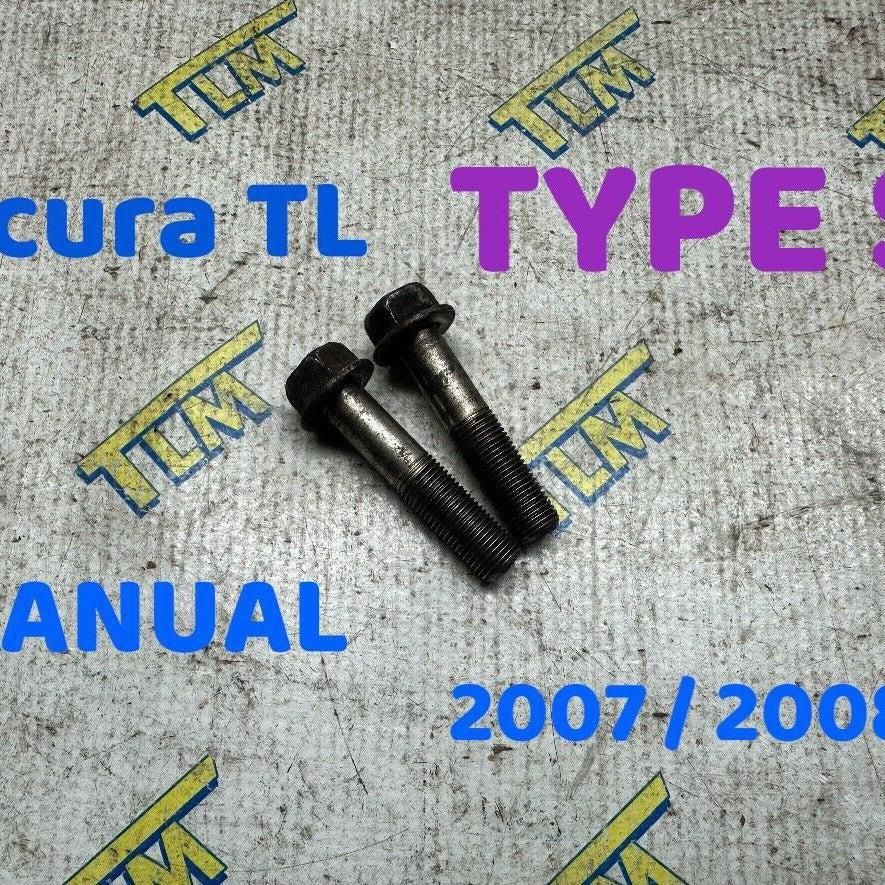 07 08 Acura TL TYPE S MANUAL Starter Bolts 2007 2008 OEM