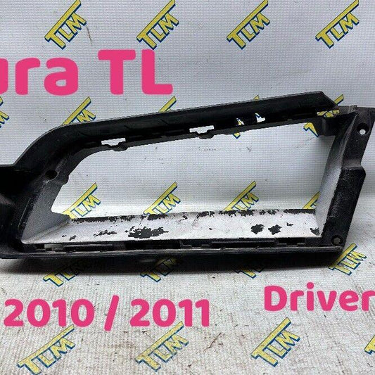 09-11 Acura TL Fog Light Grille 71109 Plastic Bracket DRIVER 2009 2010 2011 OEM
