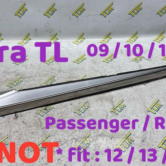 09-11 Acura TL REAR Windshield Trim Bezel PASSENGER RIGHT 2009 2010 2011 OEM