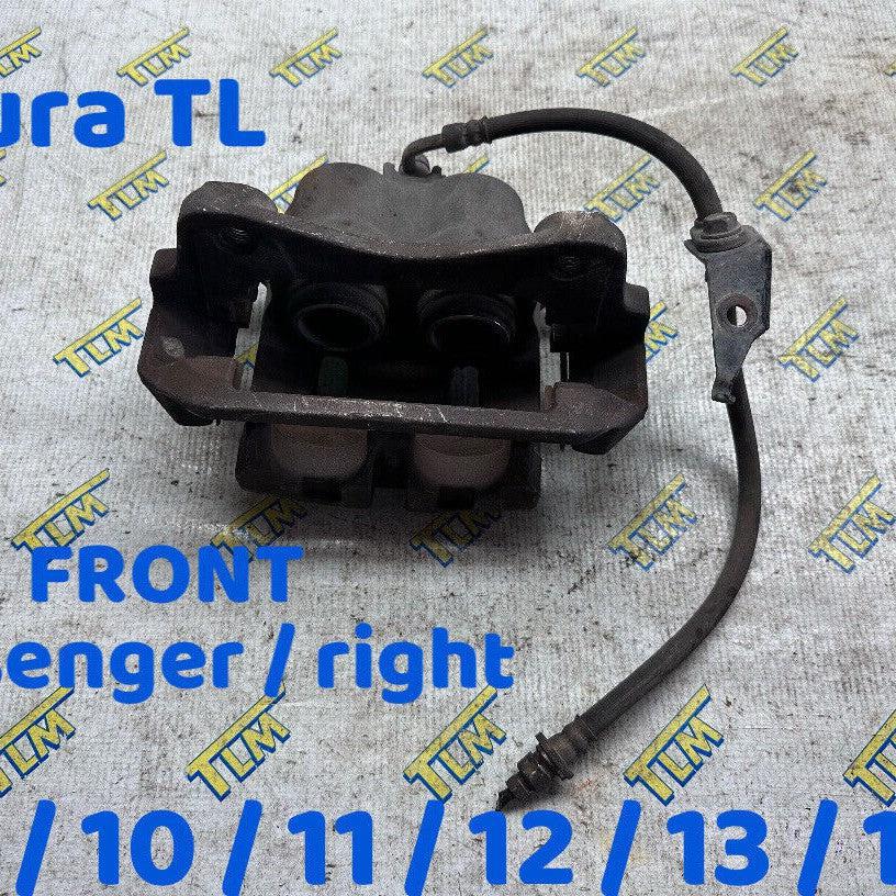 09-14 Acura TL Caliper FRONT PASSENGER RIGHT 2009 2010 2011 2012 2013 2014 OEM