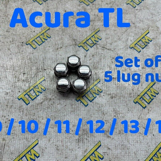 09-14 Acura TL Lug Nuts WHEEL 2009 2010 2011 2012 2013 2014 10 11 12 OEM 5pcs