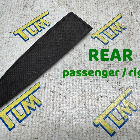 09-14 Acura TL REAR Door Handle Screw Cover Rubber 2010 2011 2012 2013 2014 OEM