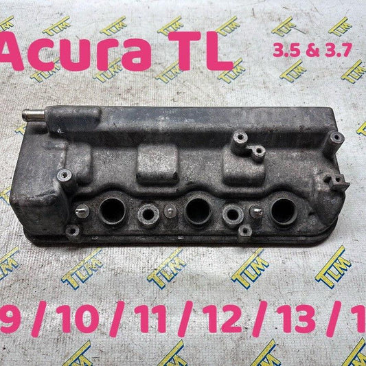 09-14 Acura TL Rear Engine 3.5 3.7 Valve Cover 2009 2010 2011 2012 2013 2014 OEM