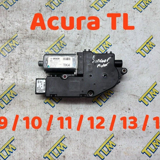 09-14 Acura TL Sunroof Motor Sun Roof Moon 2009 2010 2011 2012 2013 2014 OEM