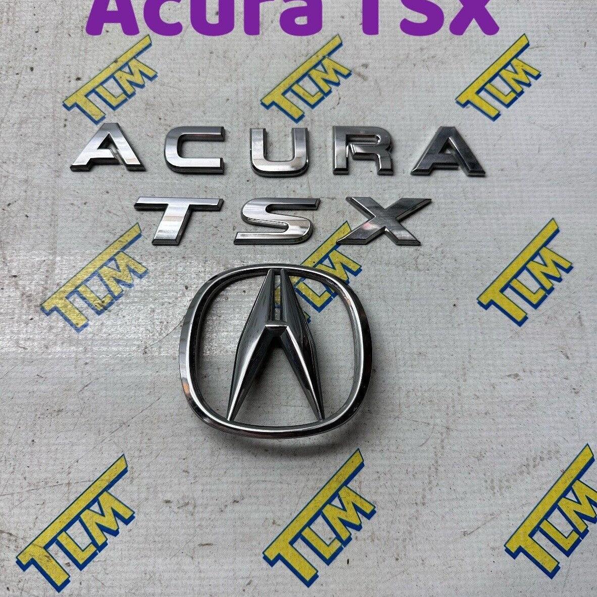 09-14 Acura TSX Trunk Logo Badge Emblem 2009 2010 2011 2012 2013 2014 10 11 OEM