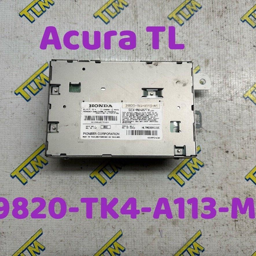 09 Acura TL XM Satellite Radio Receiver Pioneer 39820-TK4 Control 2009 OEM