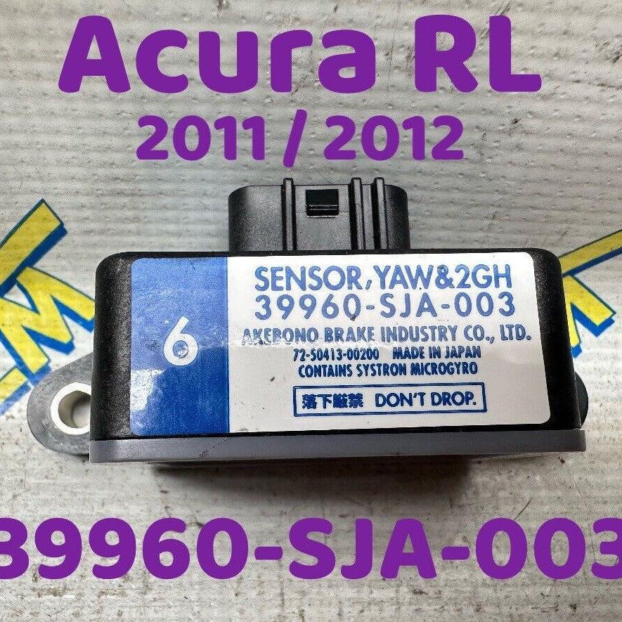 11-12 Acura RL Yaw G Rate 39960-SJA-003 Sensor ASSY 2011 2012 OEM