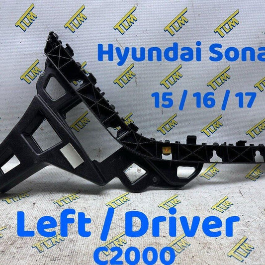 15-17 Hyundai Sonata DRIVER Spacer LEFT Bumper Bracket 2015 2016 2017 C2000 OEM