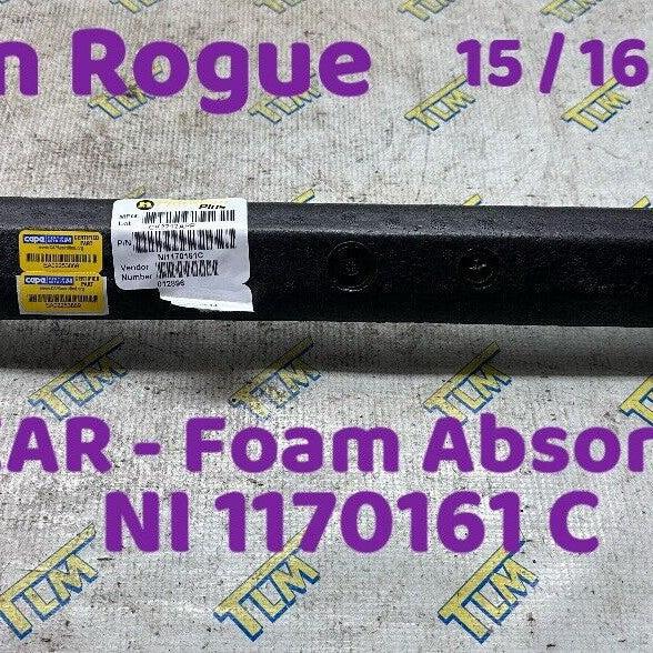15-18 Nissan Rogue REAR Reinforcement FOAM Bar 1170161 Crash 2015 16 2017 2018