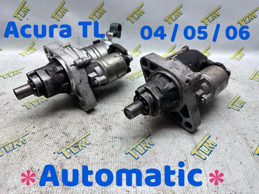04 - 06 Acura TL Starter Motor 3.2 *AUTOMATIC* 2004 2005 2006  *TESTED* Engine