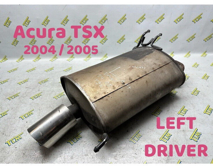 04 05 Acura TSX Exhaust Muffler DRIVER & PASSENGER LEFT & RIGHT 2004 2005 OEM