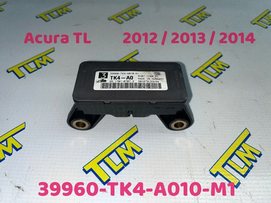 Acura TL Yaw G Rate Sensor 39960-TK4-A010-M1 ASSY 2012 2013 2014 Stability OEM