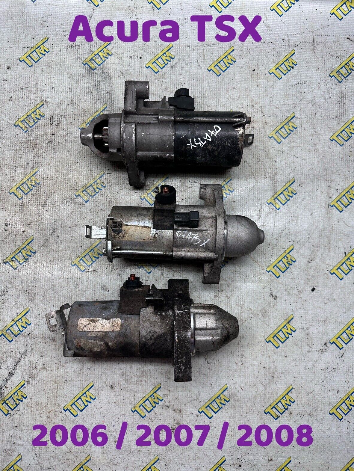 06 - 08 Acura TSX Starter Motor  2006 2007 2008 *TESTED* 06 07 08