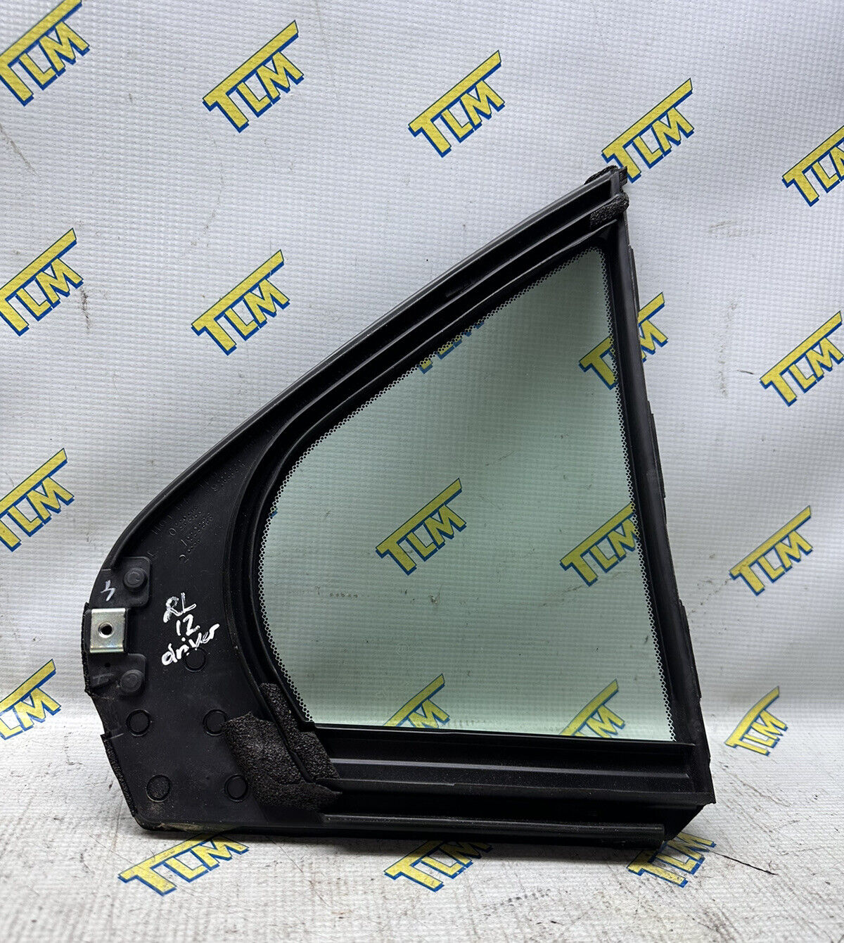 05-12 Acura RL Window Glass Quarter REAR DRIVER LEFT 05 06 07 08 09 10 11 12 OEM