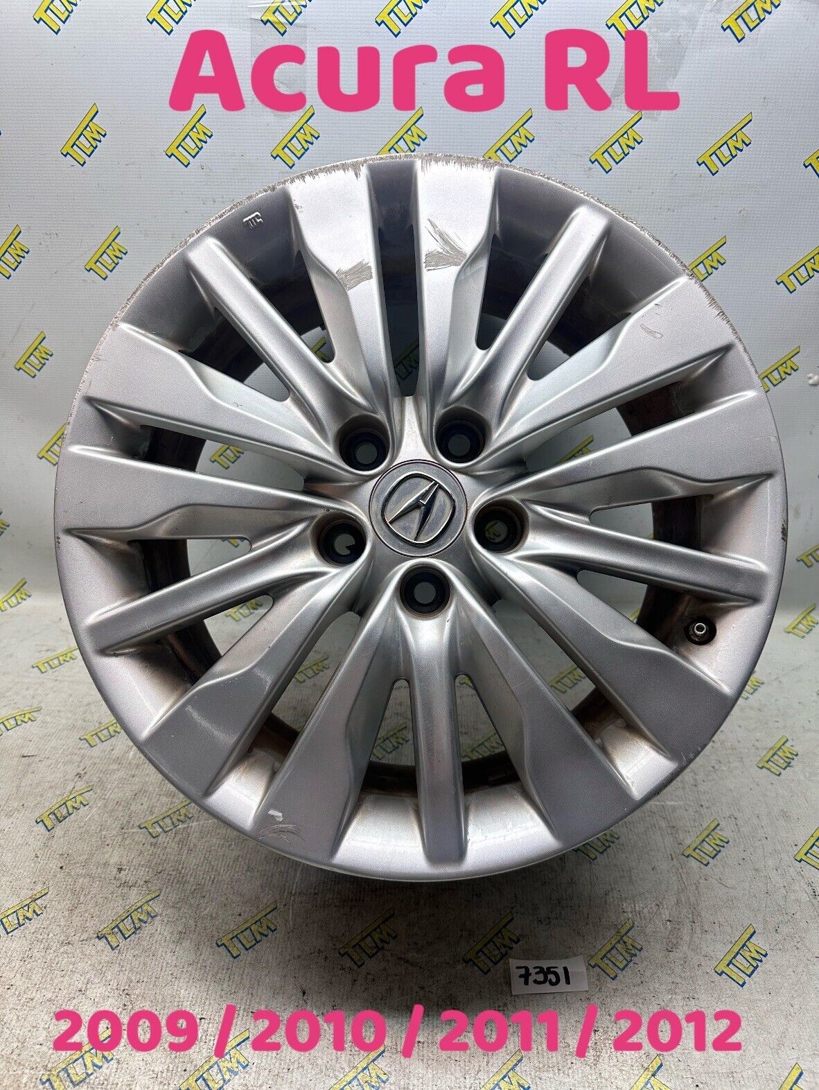 09-12 Acura RL Wheel Rim 2009 2010 2011 2012 09 10 11 12 OEM