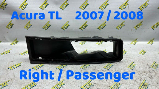 07 Acura TL Front Bumper Fog Light Housing 71105 RIGHT PASSENGER 2007 2008 OEM