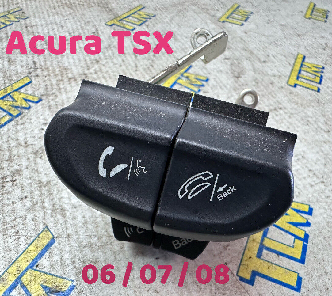 06 07 08 Acura TSX Steering Wheel Button Control PHONE TALK VOICE Switch OEM