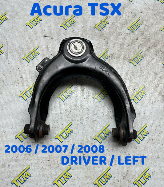 06 07 08 Acura TSX Front Upper Control Arm DRIVER left 2006 2007 2008 OEM