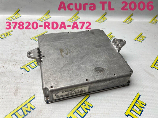 Acura TL 2006 ECU 37820-RDA-A72 Engine Brain Computer 06 Automatic OEM