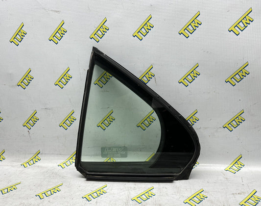04-08 Acura TSX Door Window Glass Quarter REAR DRIVER LEFT 05 06 07 OEM