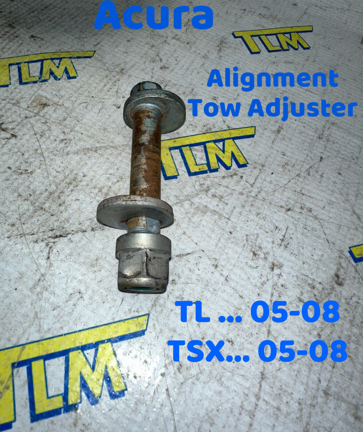 05-08 Acura TL TSX Rear Alignment Toe Adjuster Bolt 2005 2006 2007 2008 OEM