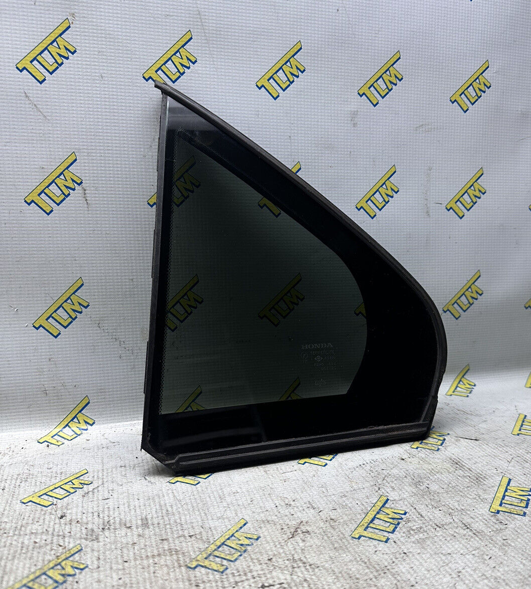 05-12 Acura RL Window Glass Quarter REAR DRIVER LEFT *TINTED* 06 07 08 09 10 OEM