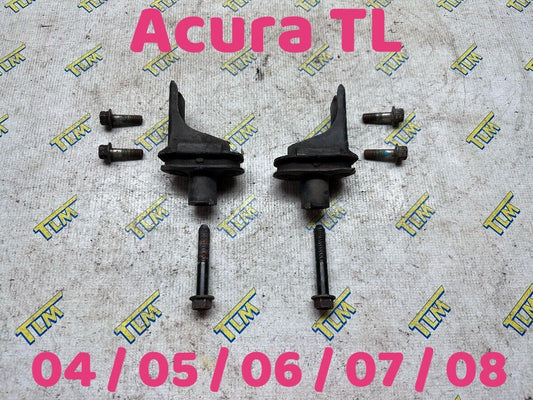 04-08 Acura TL FRONT Subframe Motor Mounts Middle w bolts 2004 05 06 07 2008 OEM