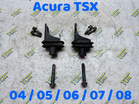 04-08 Acura TSX FRONT Subframe Motor Mounts Middle w bolts 2004 05 06 07 08 OEM