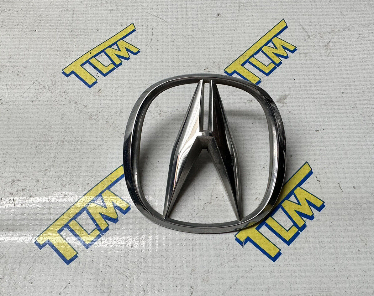 04-08 Acura TL Trunk Logo Badge A Chrome Emblem 2004 2005 2006 2007 2008 OEM