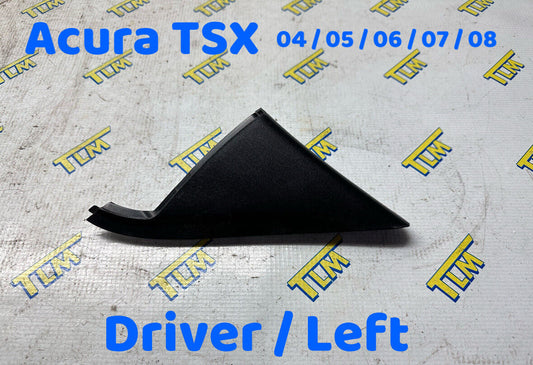 04-08 Acura TSX Interior Plastic Door Mirror Cover 76270 LEFT Driver 05 06 07OEM