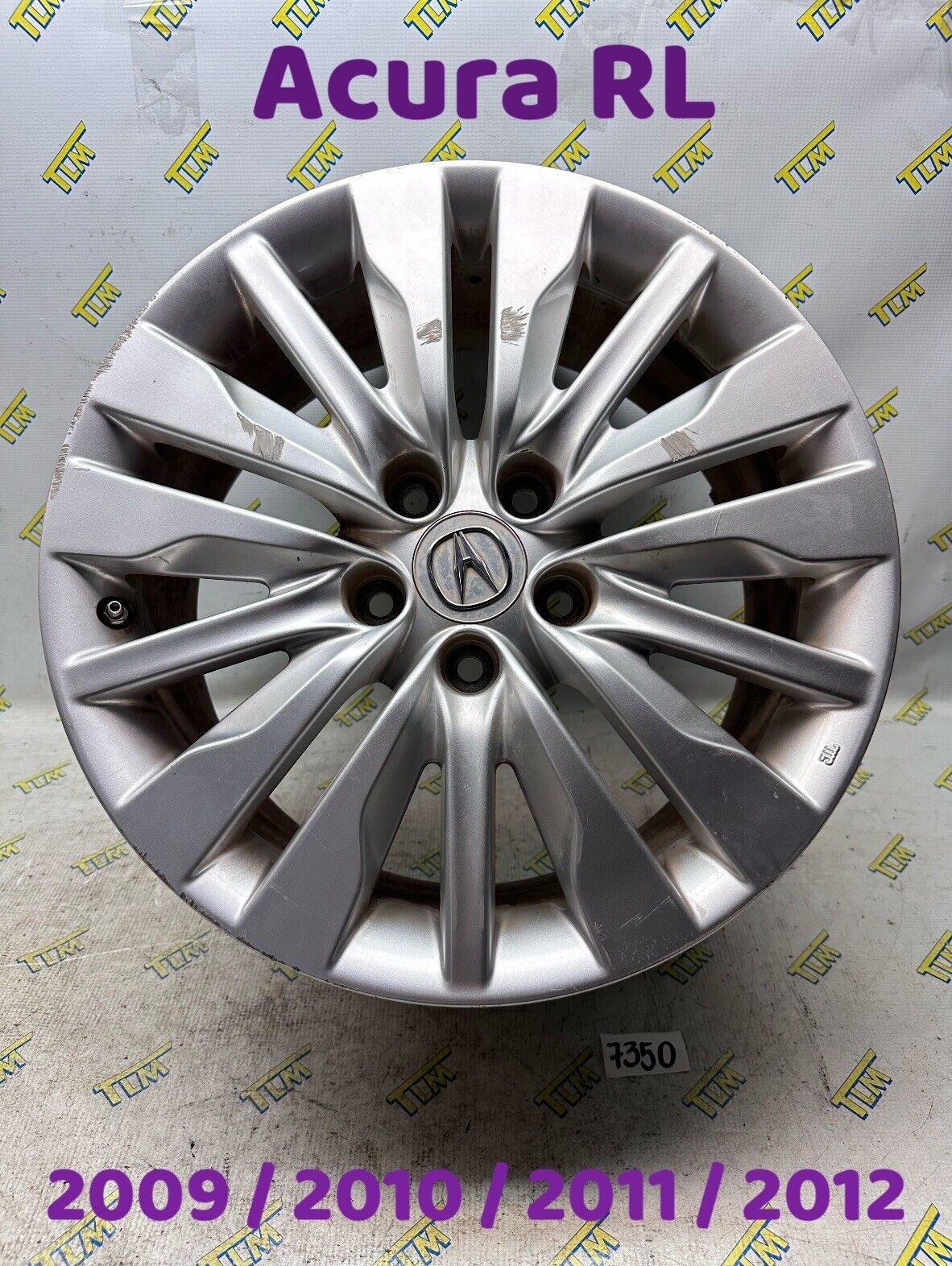 09-12 Acura RL Wheel Rim 2009 2010 2011 2012 10 11 OEM